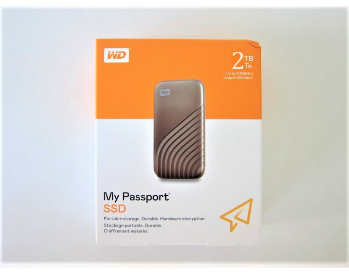 WD EXTERNAL SSD 2TB MY PASSPORT GOLD